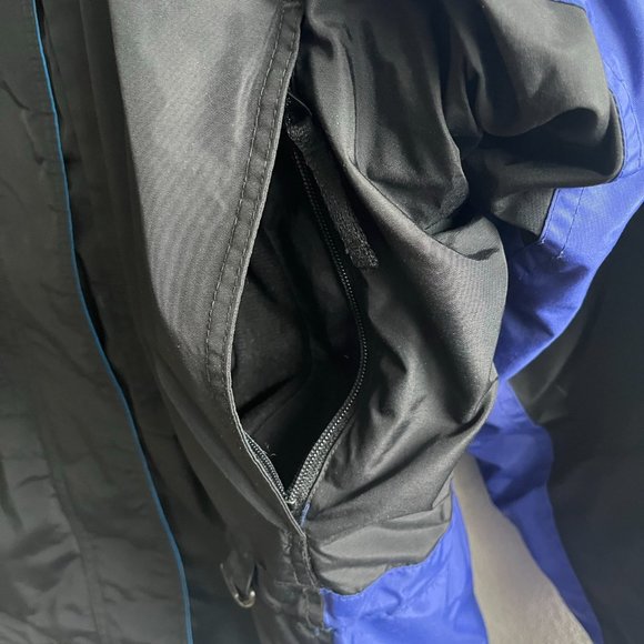 Columbia Women's Liberty Ridge Black and Blue Winter Ski Jacket Coat Size S - Picture 6 of 12